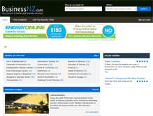 Tablet Screenshot of businessnz.com